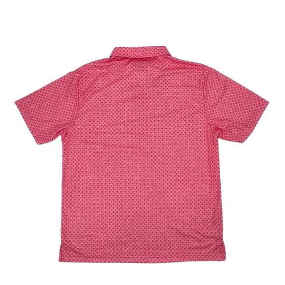 NWT Jack Nicklaus Red StayDri StayScreen StayMotion Golf Polo Shirt Size L Men's - Picture 3 of 7